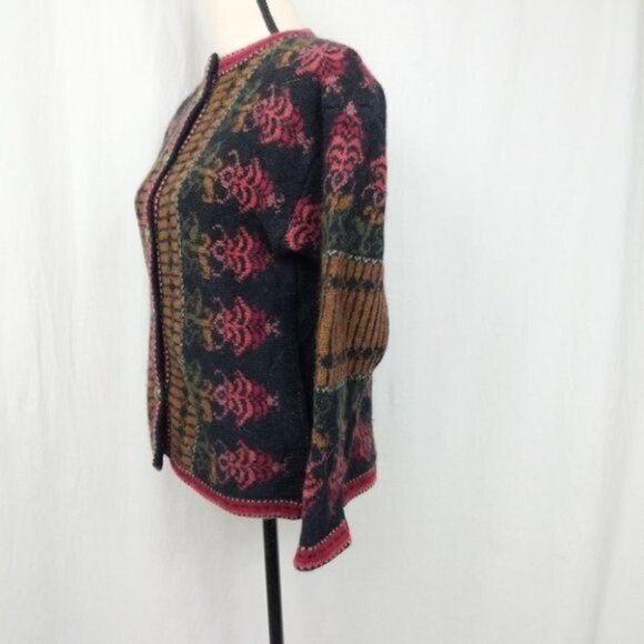 100% Wool Button Down Jacket S - Picture 3 of 6